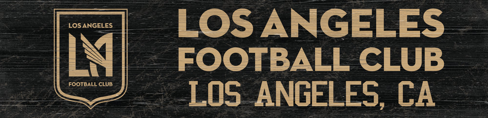 Wholesale MLS0846-Team Name 6x24 / S0846-Los Angeles Football Club