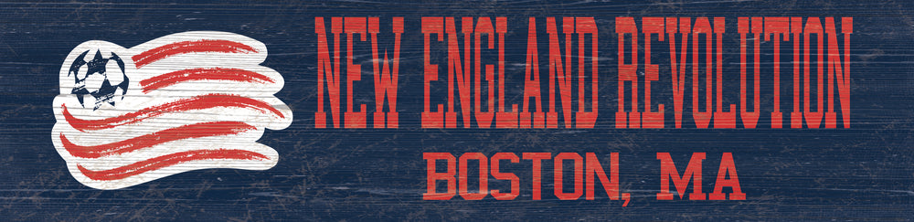 Wholesale MLS0846-Team Name 6x24 / S0846-New England Revolution