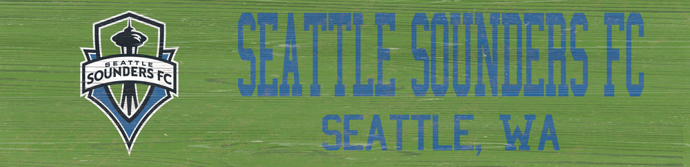 Wholesale MLS0846-Team Name 6x24 / S0846-Seattle Sounders