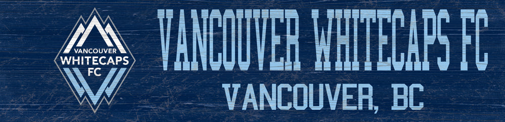 Wholesale MLS0846-Team Name 6x24 / S0846-Vancouver Whitecaps