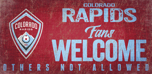 Wholesale MLS0847-Fans Welcome 6x12 / S0847-Colorado Rapids