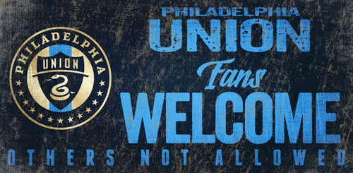 Wholesale MLS0847-Fans Welcome 6x12 / S0847-Philadelphia Union