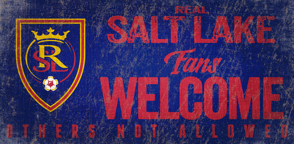 Wholesale MLS0847-Fans Welcome 6x12 / S0847-Real Salt Lake