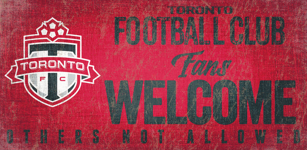 Wholesale MLS0847-Fans Welcome 6x12 / S0847-Toronto FC