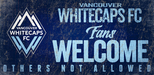 Wholesale MLS0847-Fans Welcome 6x12 / S0847-Vacouver Whitecaps