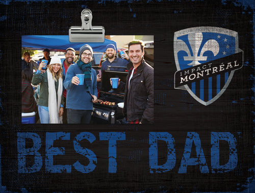 Wholesale MLS0893-Best Dad Clip Frame / S0893-Montreal Impact