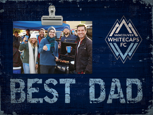 Wholesale MLS0893-Best Dad Clip Frame / S0893-Vancouver Whitecaps