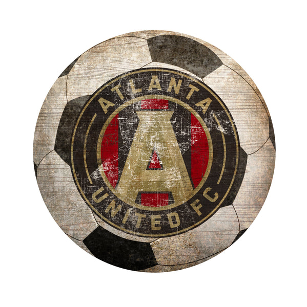 Wholesale MLS0911-Distressed Soccer Ball / S0911-Atlanta United