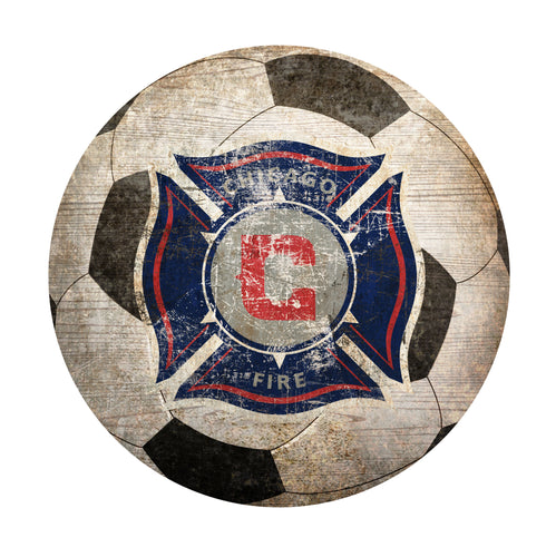 Wholesale MLS0911-Distressed Soccer Ball / S0911-Chicago Fire