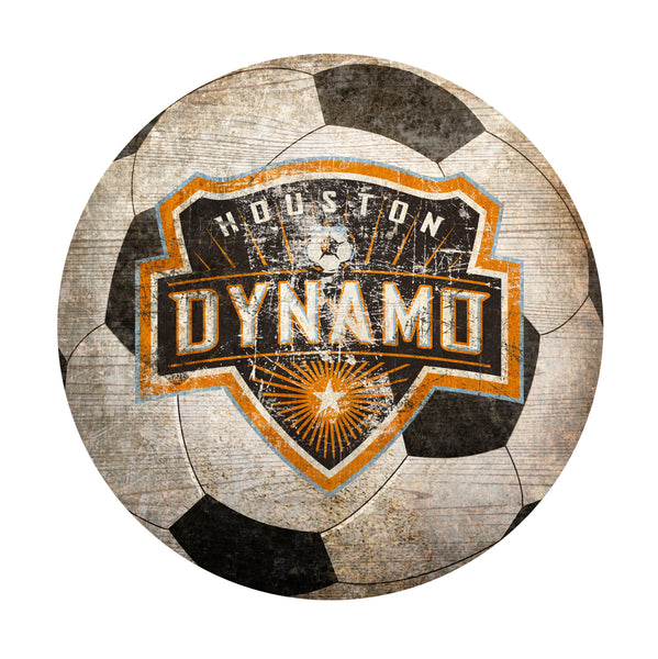 Wholesale MLS0911-Distressed Soccer Ball / S0911-Houston Dynamo