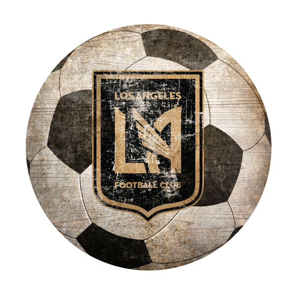 Wholesale MLS0911-Distressed Soccer Ball / S0911-Los Angeles Football Club