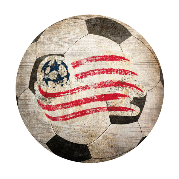 Wholesale MLS0911-Distressed Soccer Ball / S0911-New England Revolution