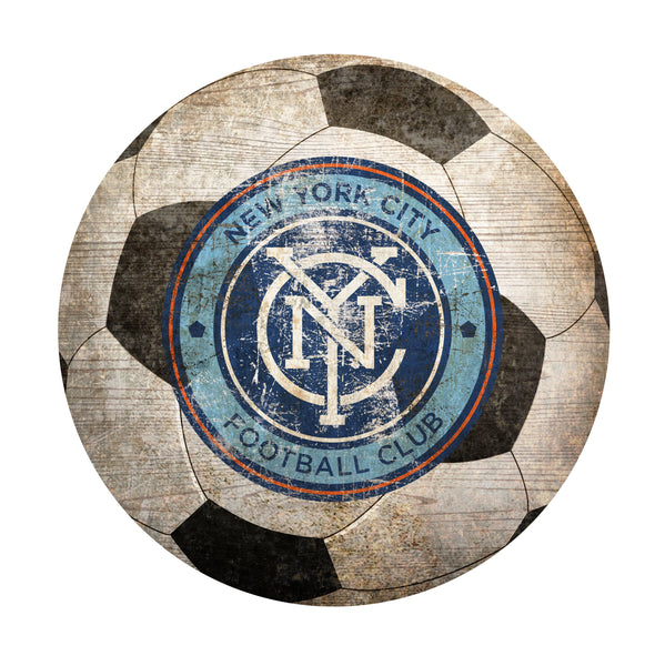 Wholesale MLS0911-Distressed Soccer Ball / S0911-New York City FC