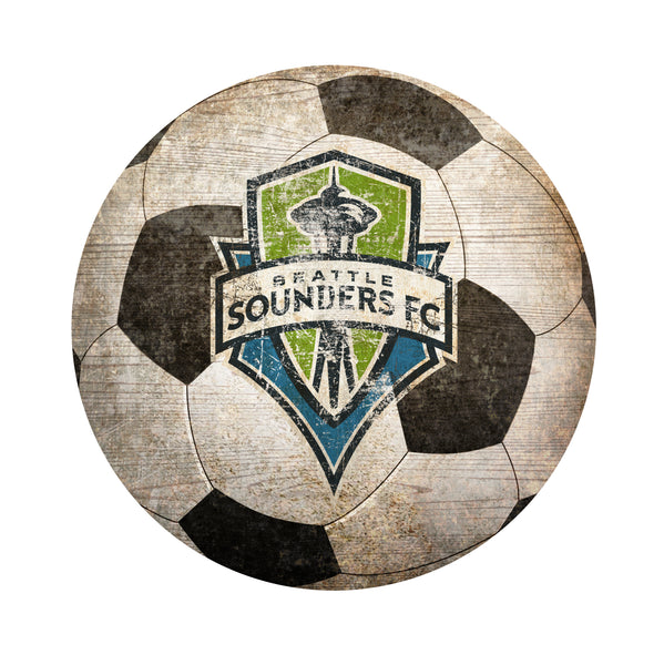 Wholesale MLS0911-Distressed Soccer Ball / S0911-Seattle Sounders