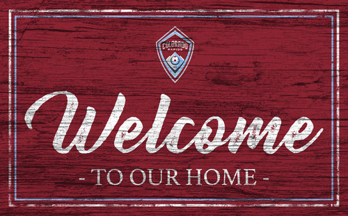 Wholesale MLS0977-Welcome Team Color 11x19 / S0977-Colorado Rapids