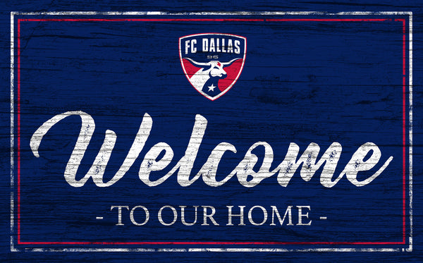 Wholesale MLS0977-Welcome Team Color 11x19 / S0977-FC Dallas