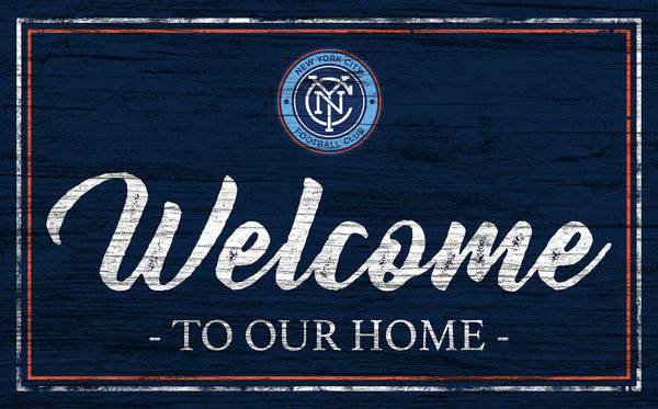 Wholesale MLS0977-Welcome Team Color 11x19 / S0977-New York City FC