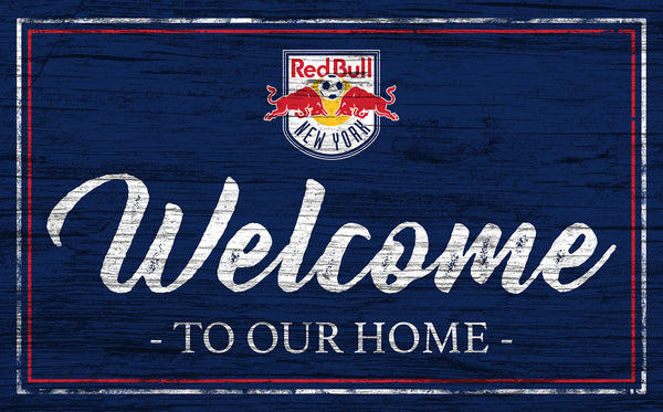 Wholesale MLS0977-Welcome Team Color 11x19 / S0977-New York Red Bulls