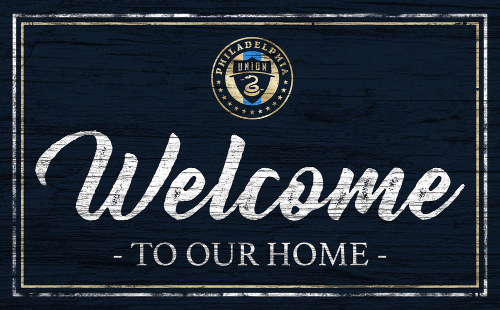 Wholesale MLS0977-Welcome Team Color 11x19 / S0977-Philadelphia Union