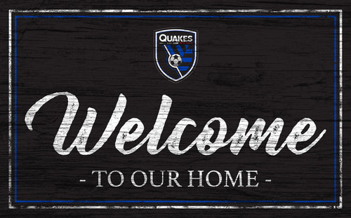 Wholesale MLS0977-Welcome Team Color 11x19 / S0977-San Jose Earthquakes