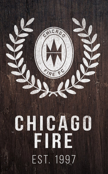 Wholesale MLS0986-Laurel Wreath 11x19 / S0986-Chicago Fire