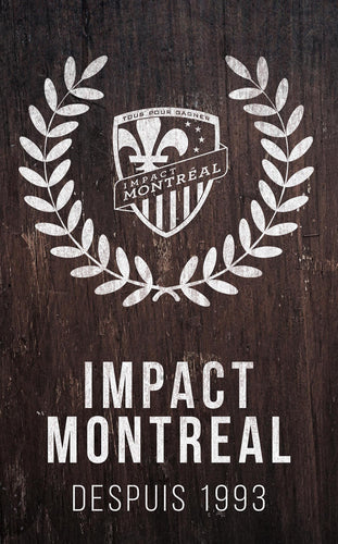 Wholesale MLS0986-Laurel Wreath 11x19 / S0986-Montreal Impact