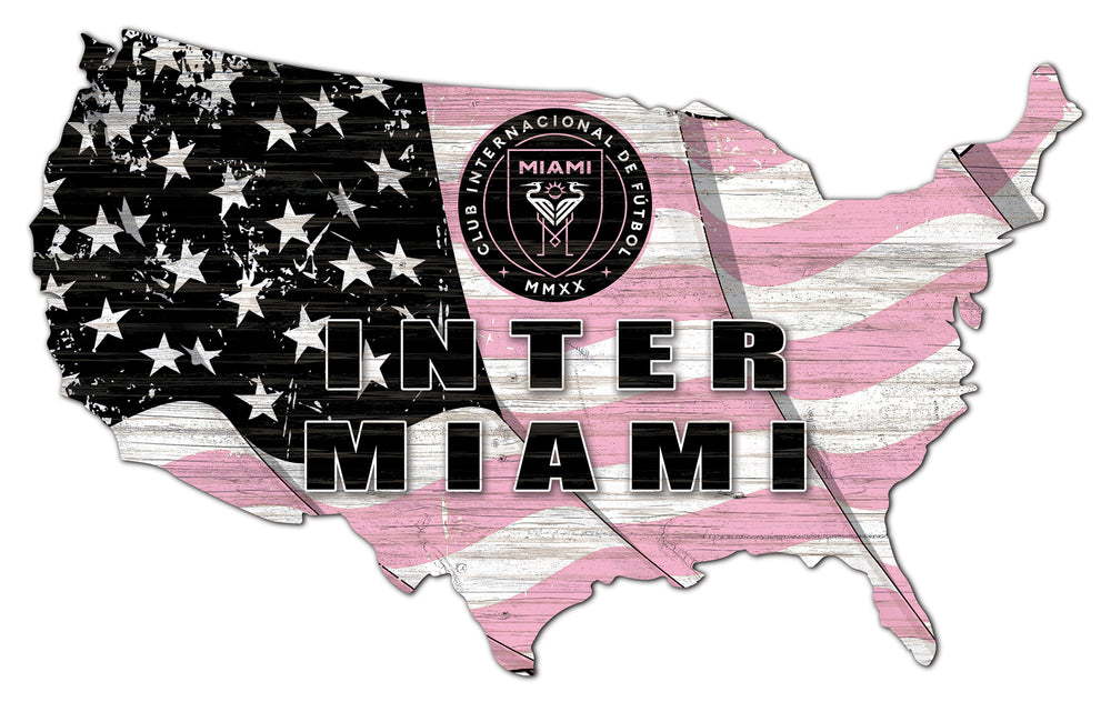 Wholesale MLS1001-Flag Cut Out / S1001-Inter Miami