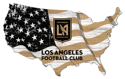 Wholesale MLS1001-Flag Cut Out / S1001-Los Angeles Football Club