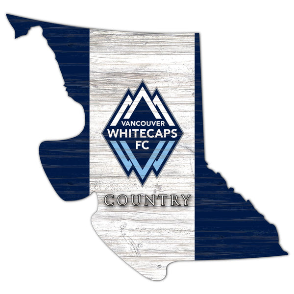 Wholesale MLS1001-Flag Cut Out / S1001-Vancouver Whitecaps