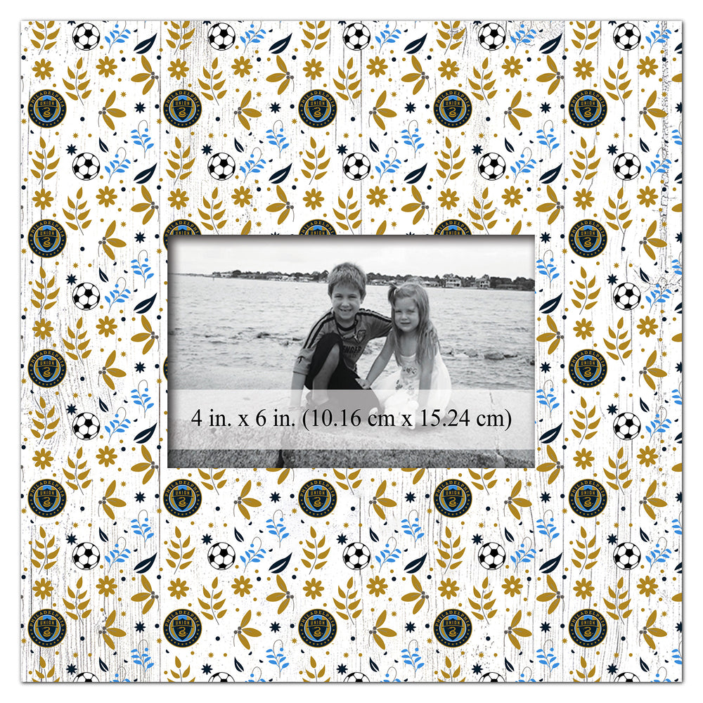 Wholesale MLS1004-Floral 10x10 Frame / S1004-Philadelphia Union