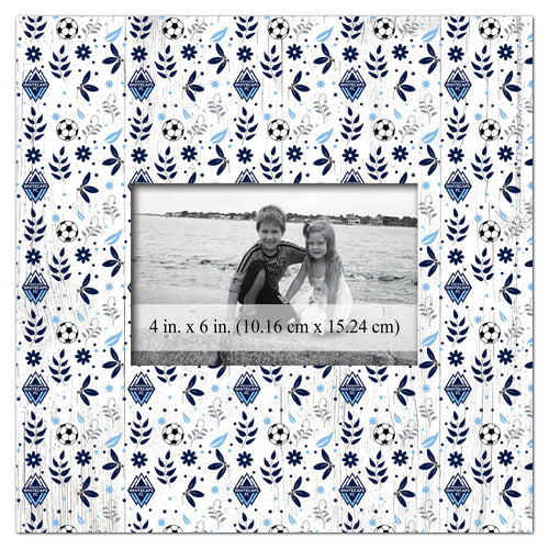 Wholesale MLS1004-Floral 10x10 Frame / S1004-Vancouver Whitecaps