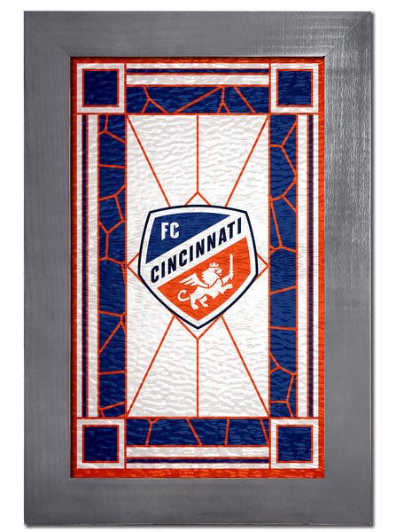 Wholesale MLS1017F-Stained Glass with Frame / S1017-FC CIncinnati