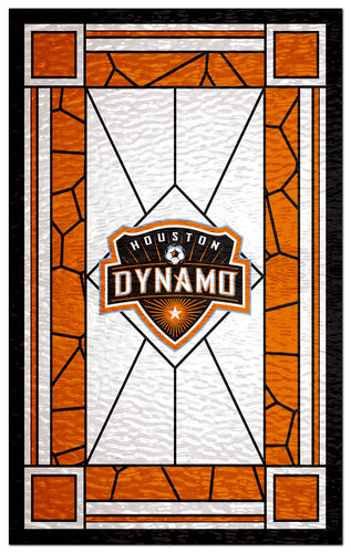 Wholesale MLS1017-Stained Glass 11x19 / S1017-Houston Dynamo