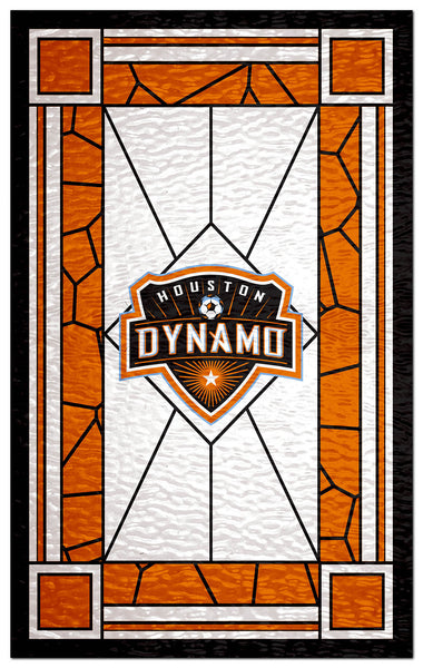 Wholesale MLS1017-Stained Glass 11x19 / S1017-Houston Dynamo