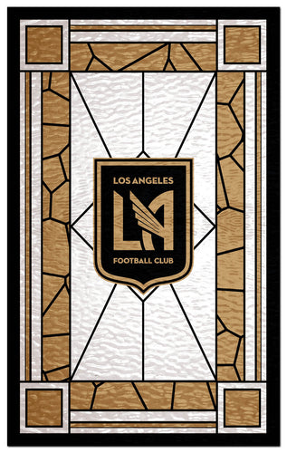 Wholesale MLS1017-Stained Glass 11x19 / S1017-Los Angeles Football Club