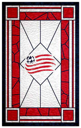 Wholesale MLS1017-Stained Glass 11x19 / S1017-New England Revolution