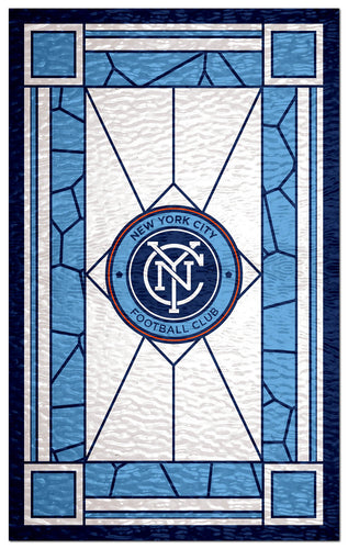 Wholesale MLS1017-Stained Glass 11x19 / S1017-New York City FC