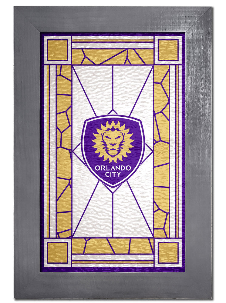 Wholesale MLS1017F-Stained Glass with Frame / S1017-Orlando City