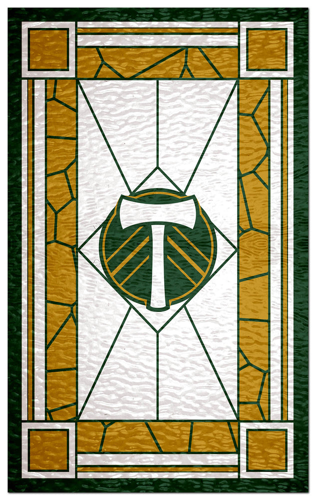 Wholesale MLS1017-Stained Glass 11x19 / S1017-Portland Timbers