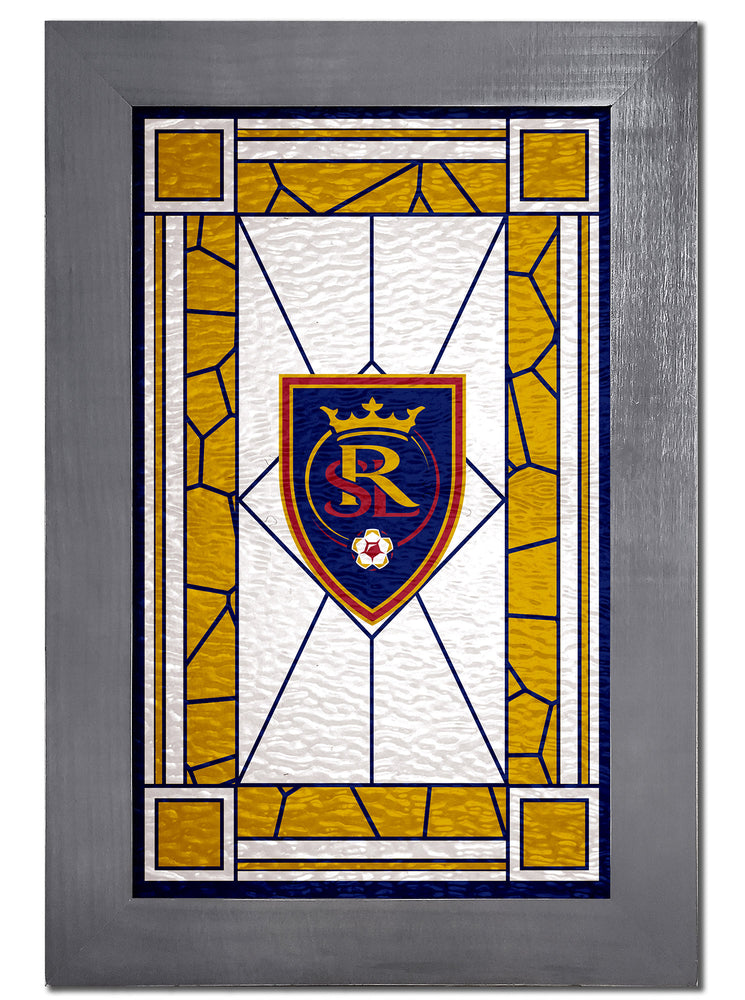 Wholesale MLS1017F-Stained Glass with Frame / S1017-Real Salt Lake