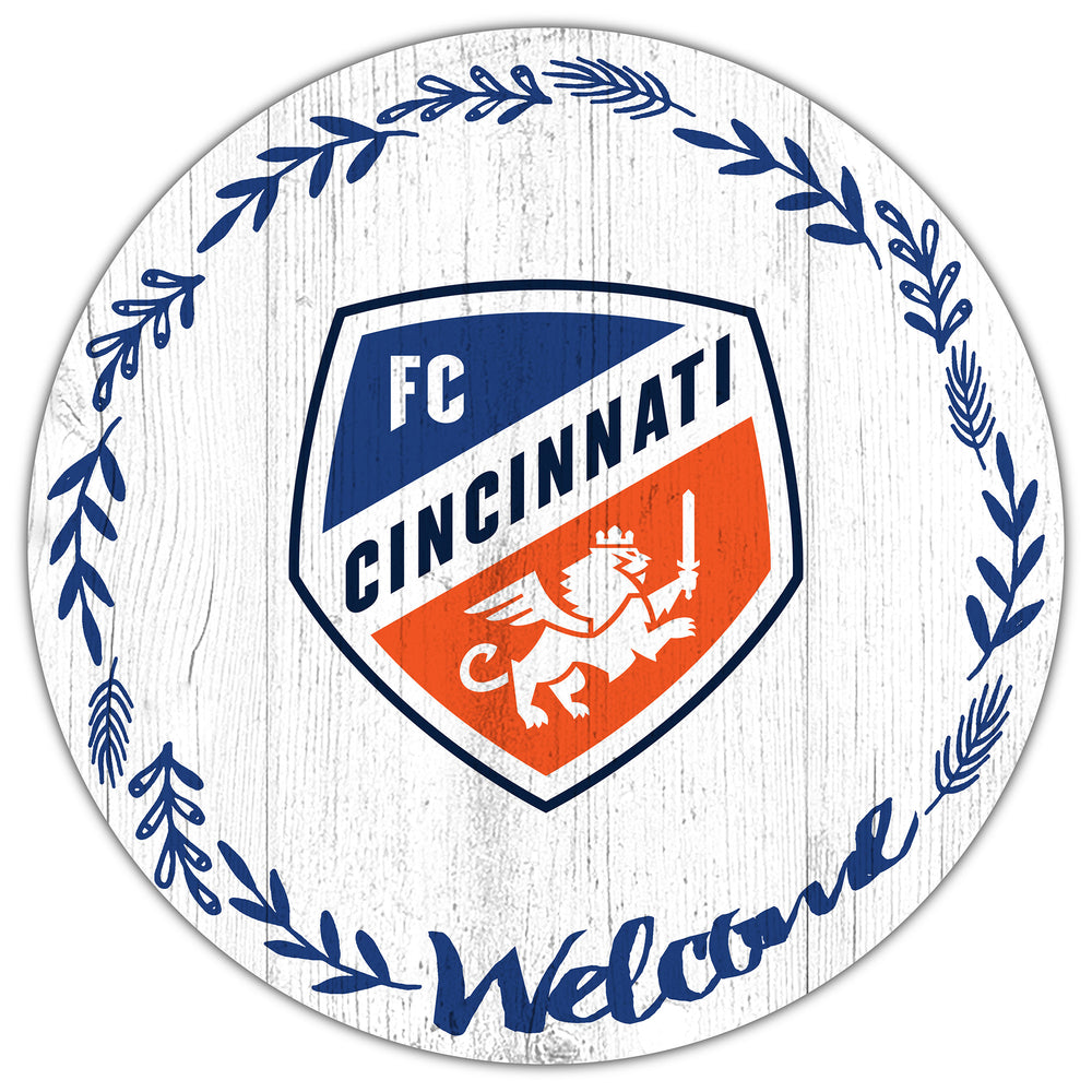 Wholesale MLS1019-Welcome Circle 12in. / S1019-FC Cincinnati