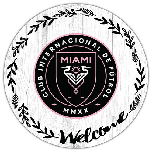 Wholesale MLS1019-Welcome Circle 12in. / S1019-Inter Miami