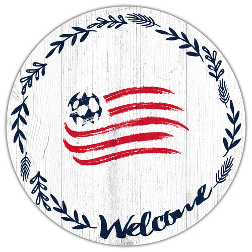 Wholesale MLS1019-Welcome Circle 12in. / S1019-New England Revolution