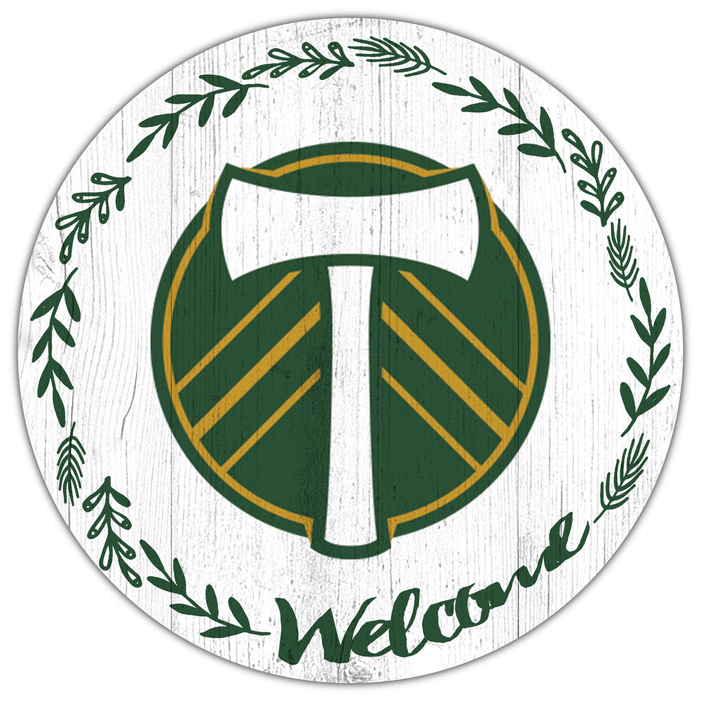 Wholesale MLS1019-Welcome Circle 12in. / S1019-Portland Timbers