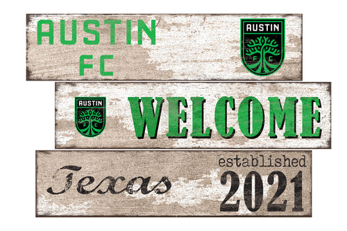 Wholesale MLS1027-Welcome 3 Plank / S1027-Austin FC