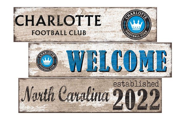 Wholesale MLS1027-Welcome 3 Plank / S1027-Charlotte FC