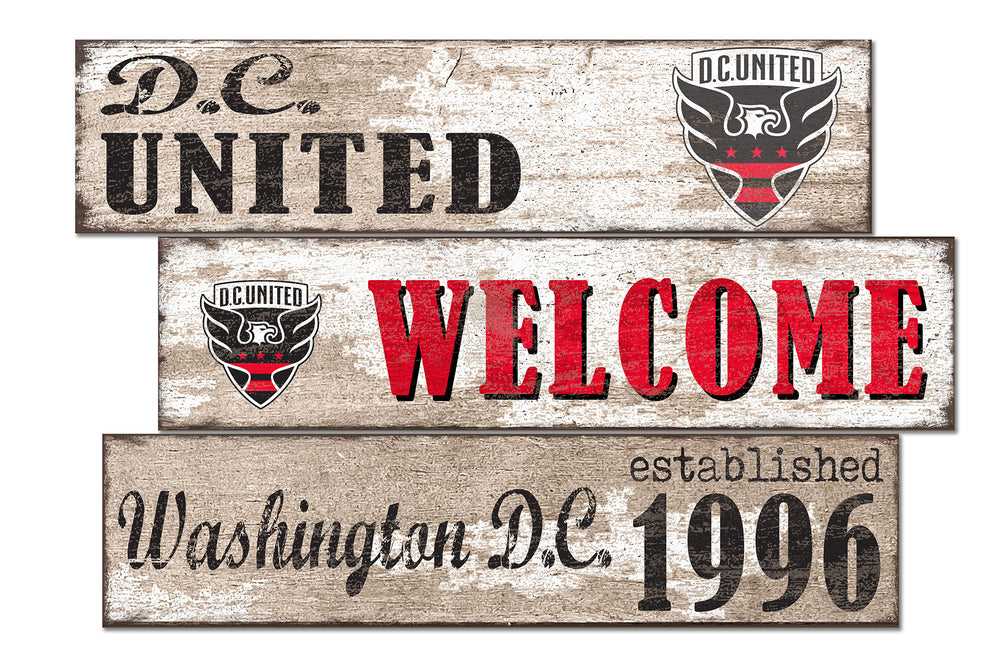 Wholesale MLS1027-Welcome 3 Plank / S1027-DC United