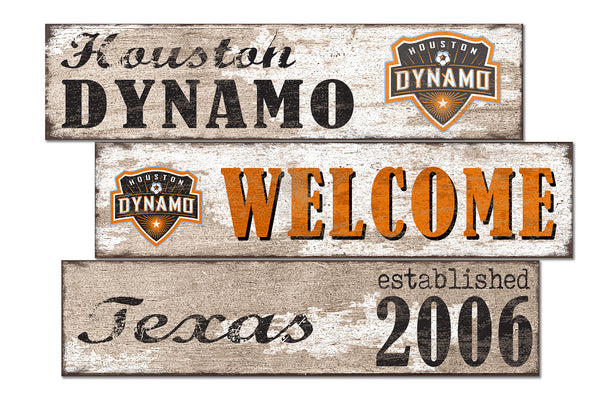 Wholesale MLS1027-Welcome 3 Plank / S1027-Houston Dynamo