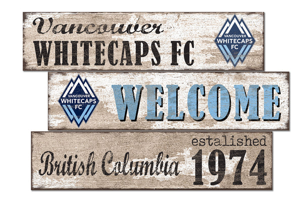 Wholesale MLS1027-Welcome 3 Plank / S1027-Vancouver Whitecaps