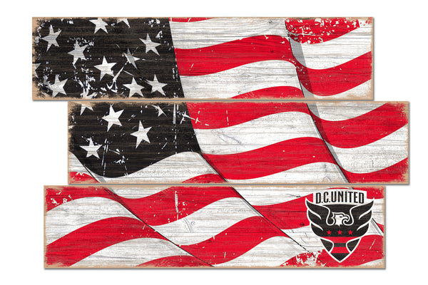 Wholesale MLS1028-Flag 3 Plank / S1028-DC United